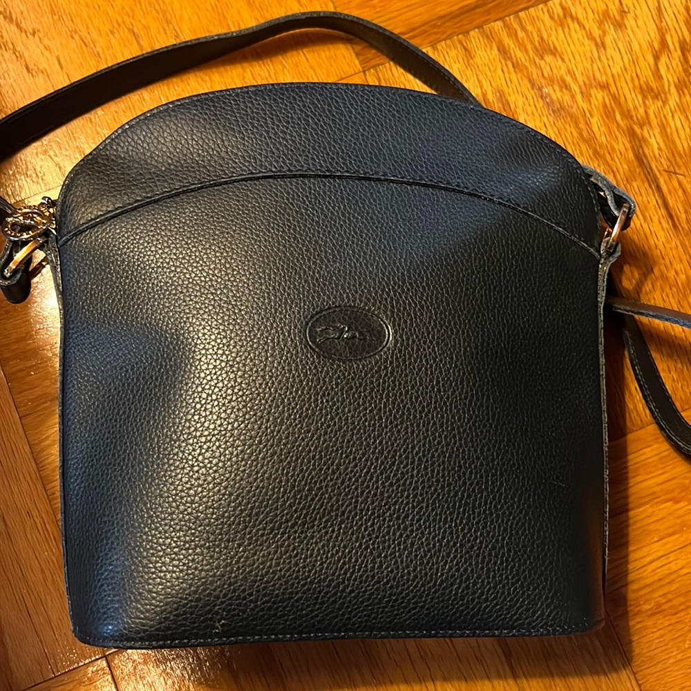Longchamp Blue crossbody purse